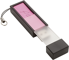 USB-Stick mit Zweitnutzen als Haftnotiz-Spender